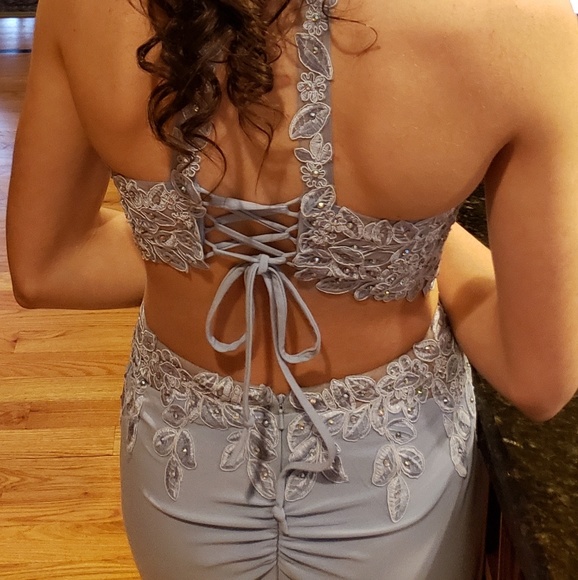 Prom dress (2 piece) - Picture 3 of 5